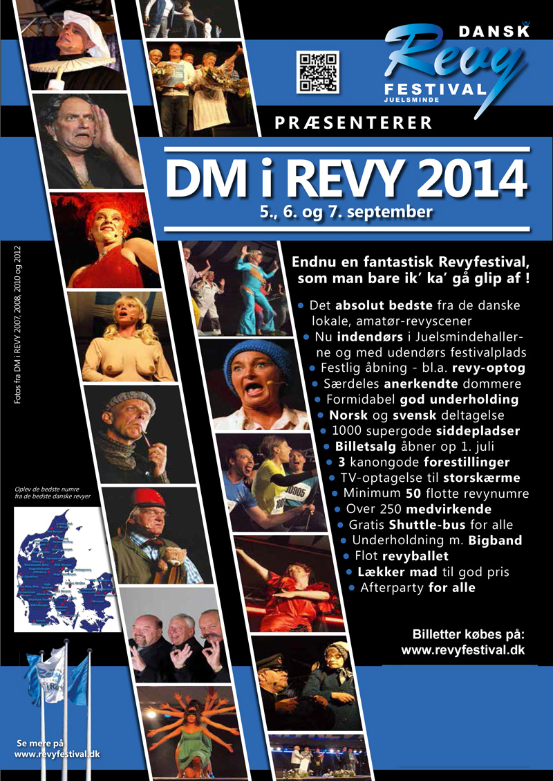 Plakat DM i Revy 2014